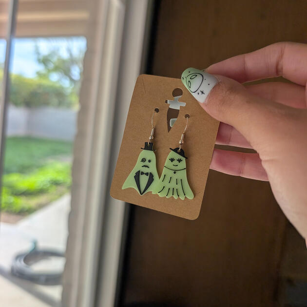 Fancy Ghosts Earrings