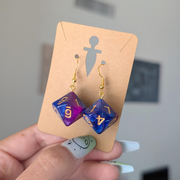 Dice Earrings
